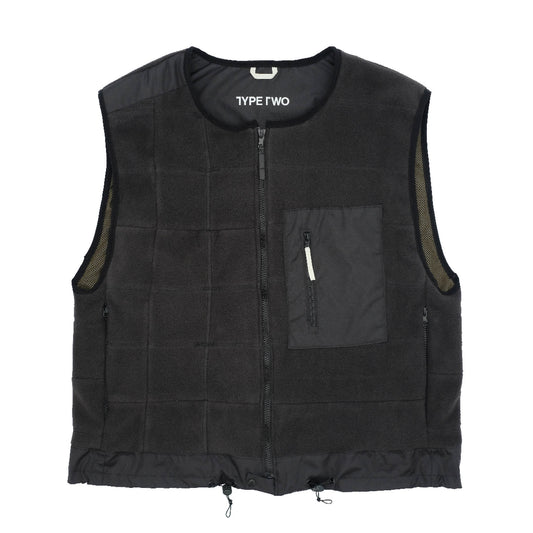 Black Fleece Vest